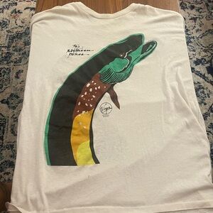 Vintage Shirt 1990s 1980s The Northern Pikes Virgin Records Tee Size xl